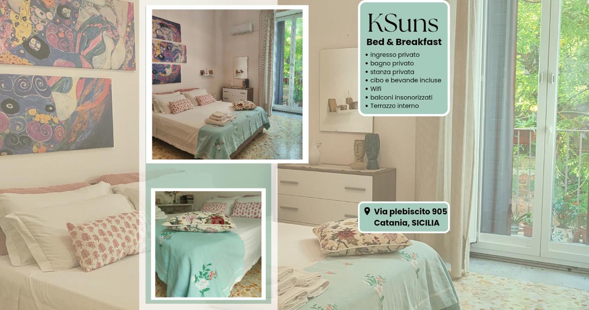 Ksuns Bed & Breakfast Catania Exterior photo